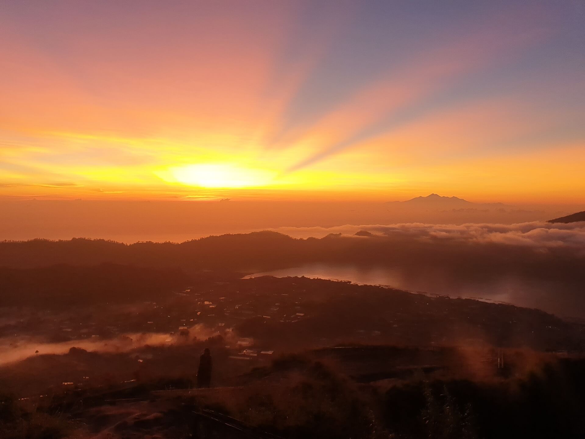 The Day I Had The Mt Batur Sunrise (almost) To Myself