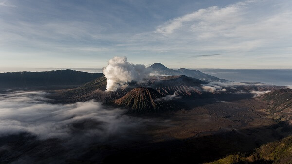 Hiking in Indonesia Mount Bromo