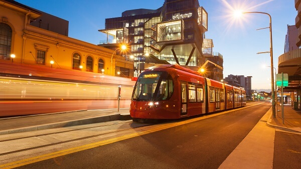 The new light rail