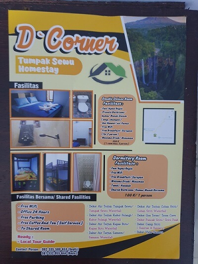 D'Corner Tumpak Sewu Homestay