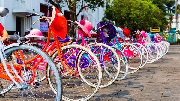 hire bicycles Kota Tua