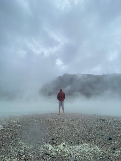 Kawah Putih is great for dramatic photos