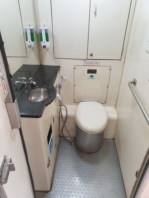 train toilet