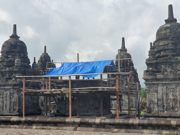 rebuilding the temples