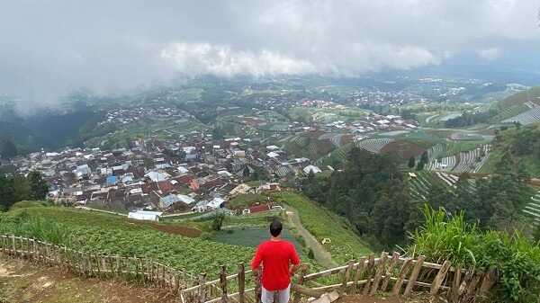 Nepal Van Java view from top lookout