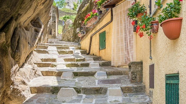 Typical Small Italian town