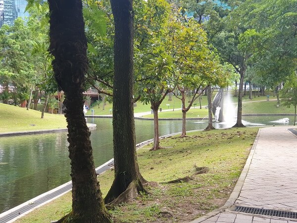 The KL Parks are clean and green