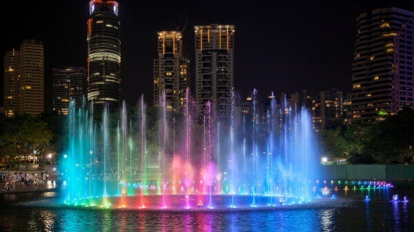 Dancing Fountains of KLCC