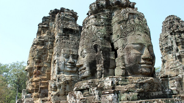 The Faces of Bayon Temple