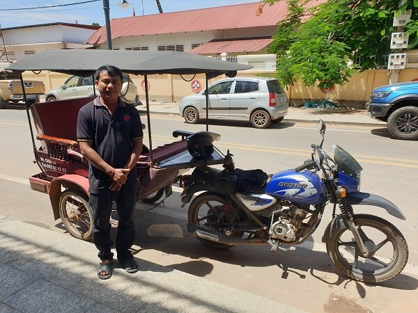 Tuk Tuk is a great way to get around Siem Reap