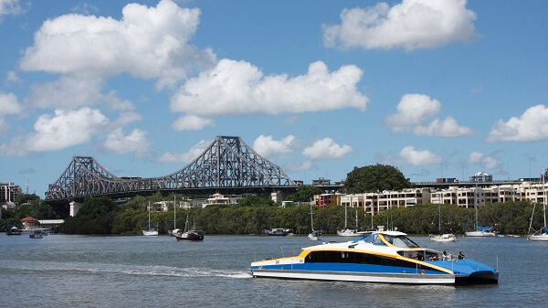 Cruise the river on a River Cat