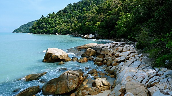 Penang National Park Rocks