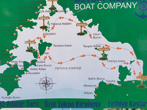 guide to fethiye 12 islands