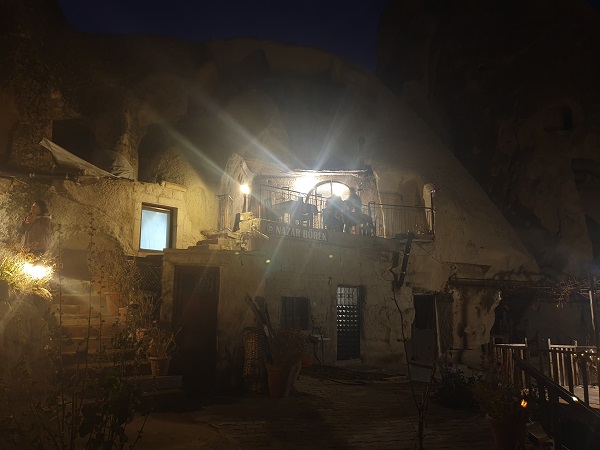 Nazar Borek is set right inside a rock