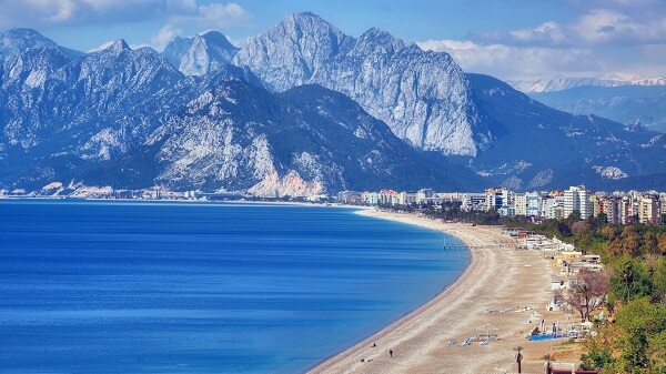 Beaches and Mountains of Antalya