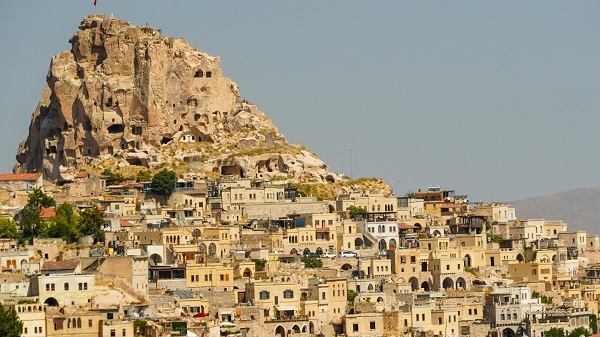 Uchisar Castle guide to cappadocia