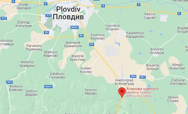 Asen's fortress view