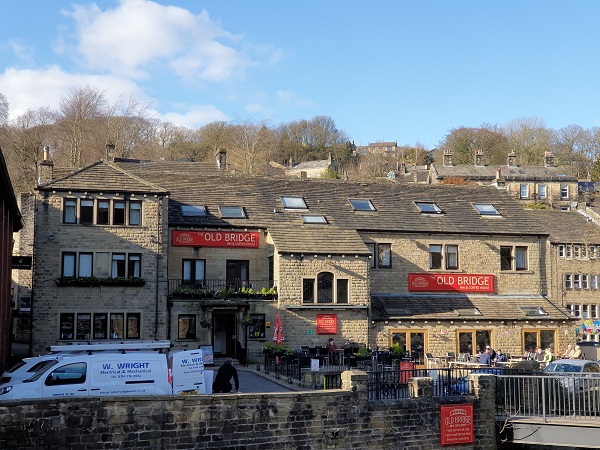 The Old Bridge Inn is right in the center of town