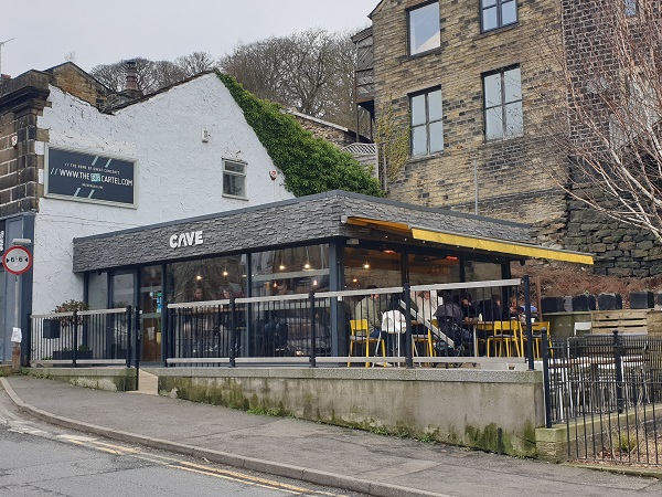 Cave Café is one of the most popular in Holmfirth