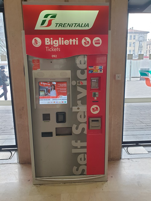 The ticket machines are easy to use