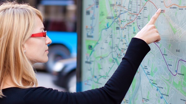 Digital Nomad Lifestyle maps