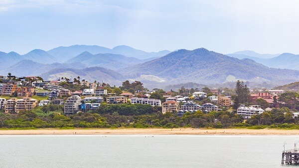 With mountains behind and surf in front there is plenty to see and do.