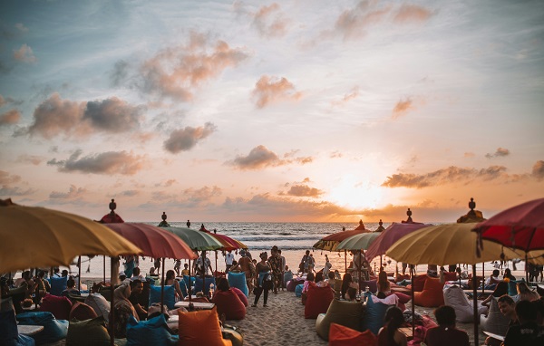Kuta is one of the most popular tourist hubs on the island