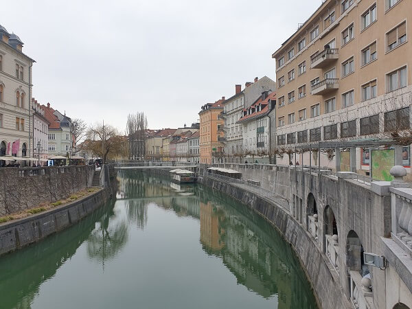 In Winter the canals offer amazing reflections