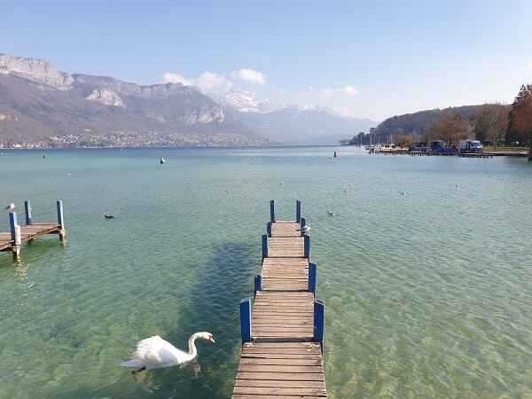 Lake Annecy is the cleanest lake in Europe