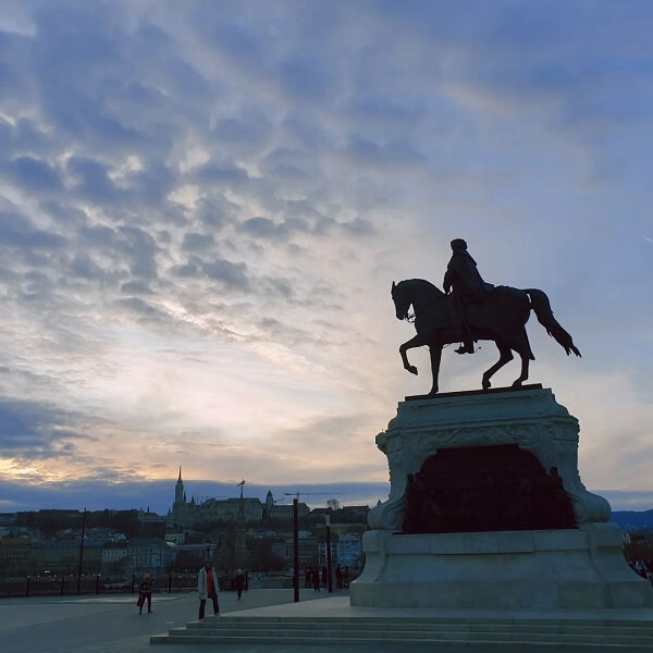 budapest city break horse