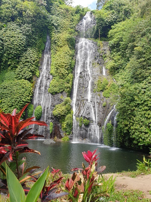 bali day trips twin waterfalls