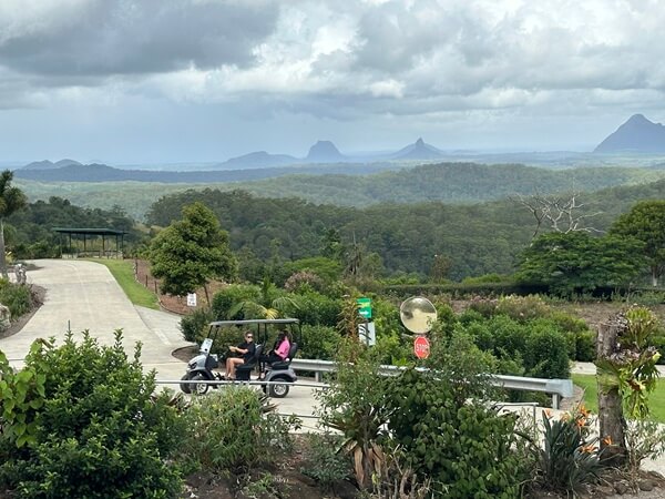 Hiring a buggy to get around is advisable