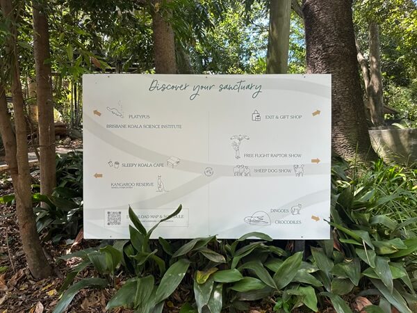 Good signage around the park means you will never get lost