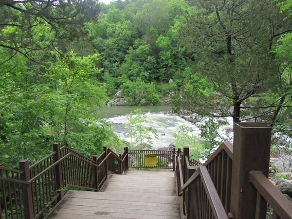 Johnson's Shut-Ins Stairs