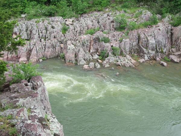 There are plenty of deep pools to enjoy along the river