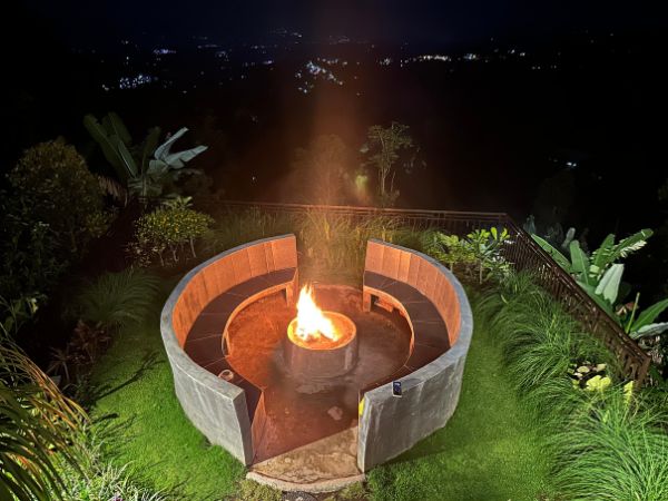 Adila Private Retreat fire