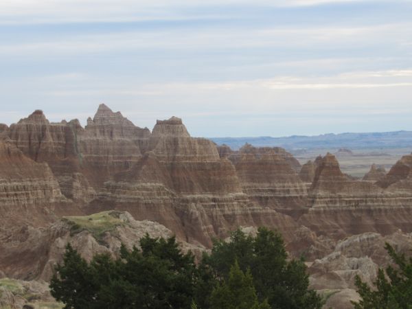 The Badlands preserve different periods of Earth’s history in their layers.