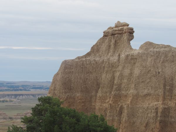 Lighting and cloud cover can produce different effects on the stone formations.