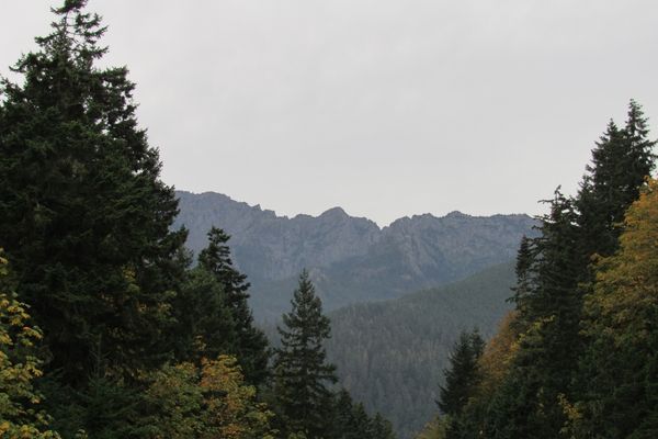 Hiking in the mountains is a great way to test your skills and endurance.