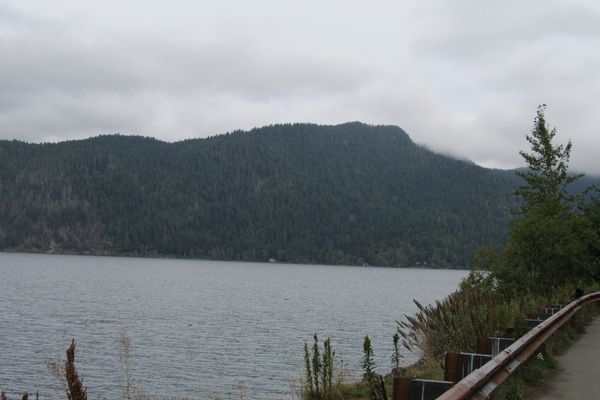 Lake Crescent is one of several great spots to head out in a boat or canoe.